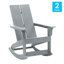Plastic / Acrylic Rocking Chair-88857912