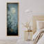 «Moonlit Garden with Fireflies and Blossoms» - Reproduction d'art encadrée sur toile encadrée-1276950451-1276950414