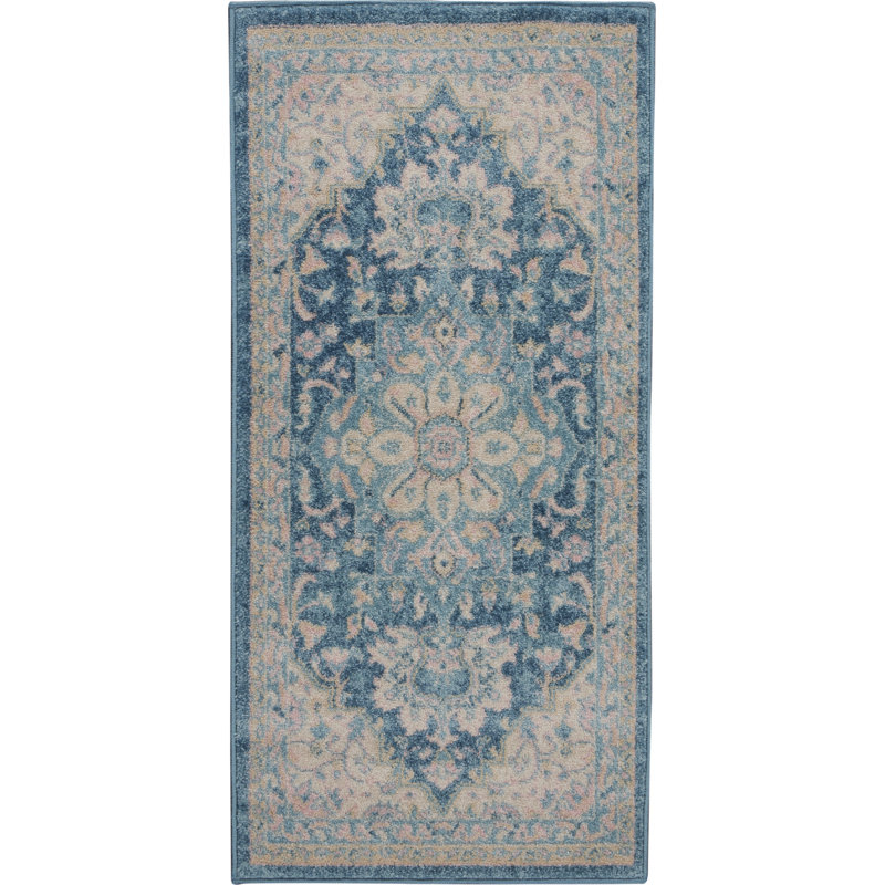 Tapis ivoire traditionnel Deedra, Rectangle 2 pi x 4 pi