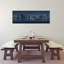 «Vibrant City Night Skyline», art abstrait moderne, ville abstraite-668974279
