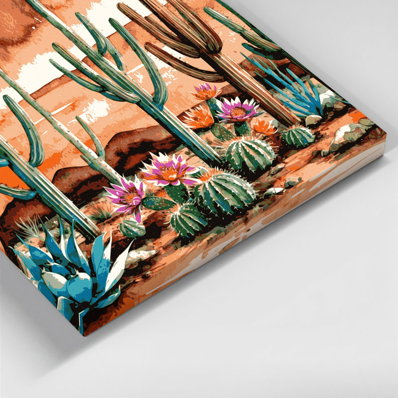 Art mural sur toile 100 "beige", H 11 po x l 14 po