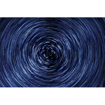 Star field in night sky 1 Piece Wrapped Canvas Wall Art