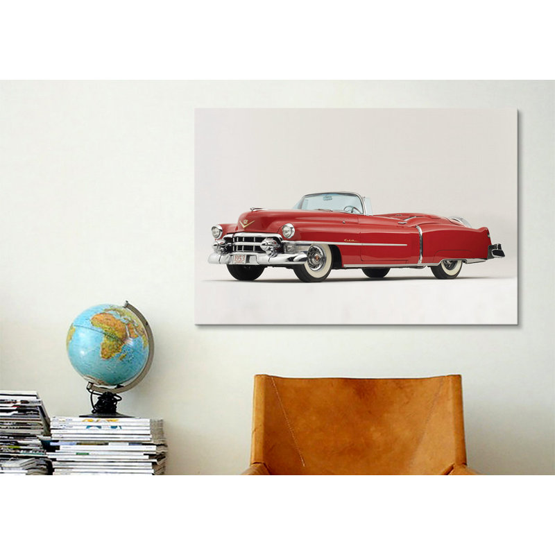 Lyall «Cadillac Eldorado Convertible 1953», reproduction d'art sur toile, H 40 po x l 60 po x P 1,5 po