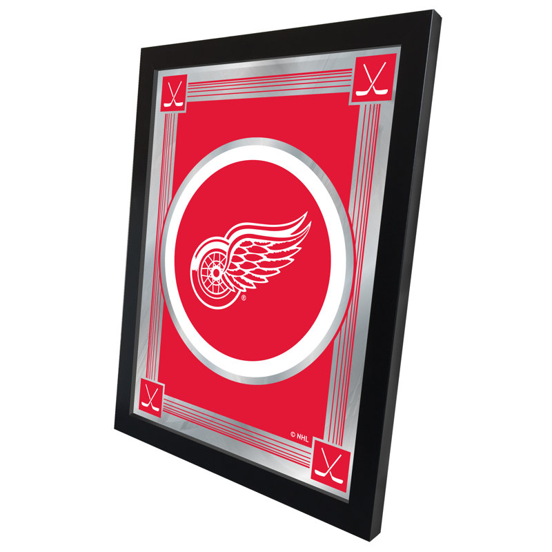 « logo mirror », impression encadrée NHL, Detroit Red Wings