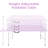 4ft Light Purple Portable Folding Table Indoor&Outdoor Maximum Weight 135Kg Foldable Table for Camping-390792665