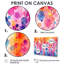«Pink Blue Aquariums Bubbles I» - Ensemble de décorations murales aquariums-314273474