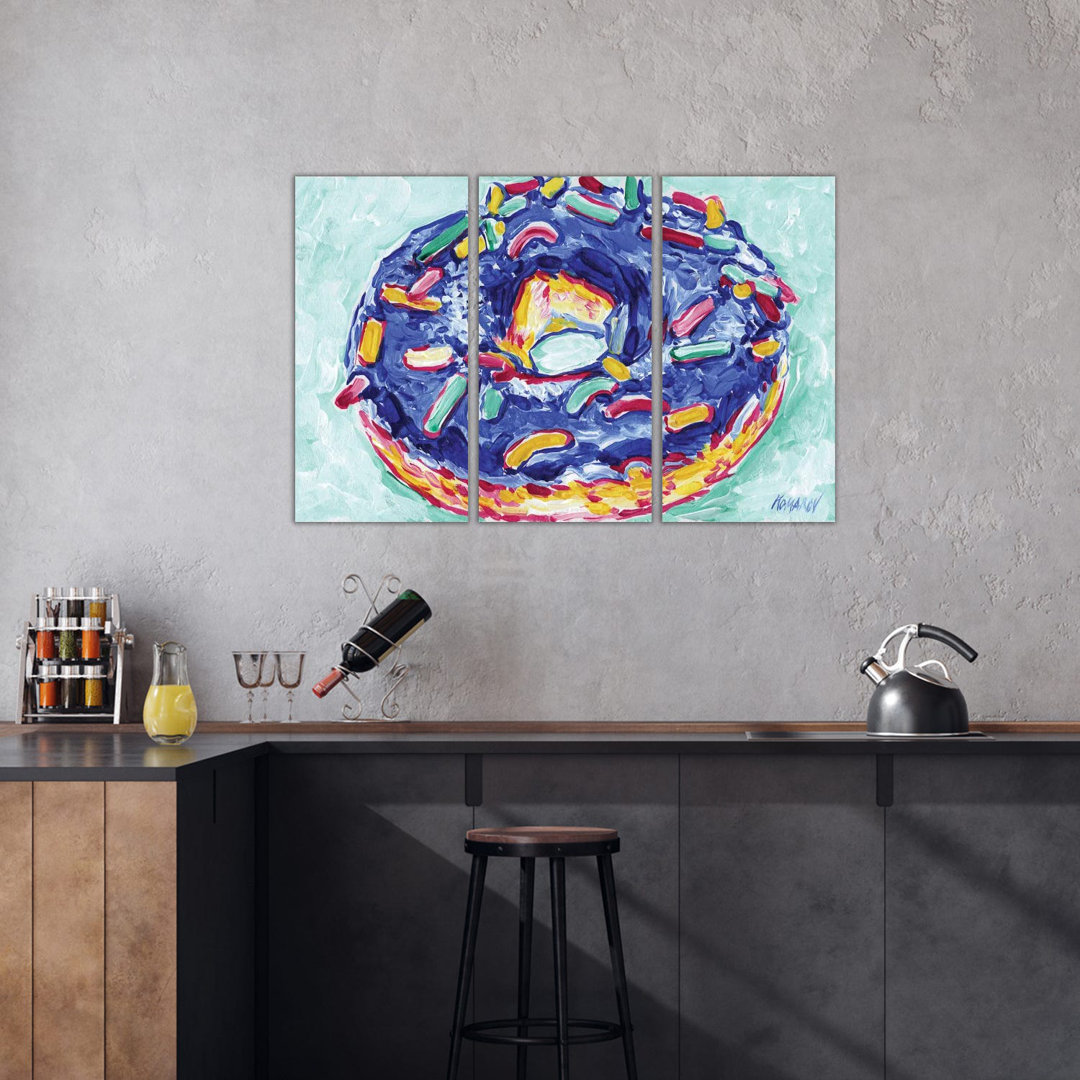 Donut von Vitali Komarov - Giclée auf Leinwand ohne Rahmen Galerie-verpackt