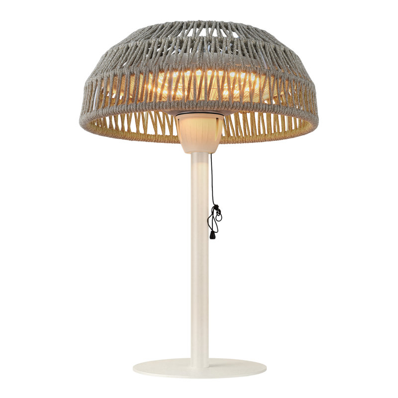 Chauffe-terrasse électrique portatif 1500W, Beige