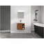 24'' Wall-Mounted Bathroom Vanity With White Ceramic Sink & Soft-Close Door-389411778-389411782