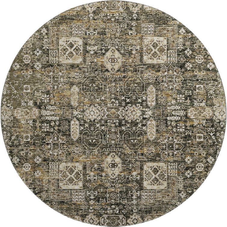 Premium Machine Washable Cerrito Coffee Rug