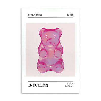 Plaque murale Intuition Expression Candy, design par LSR Design Studio