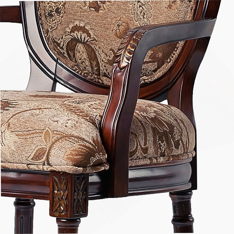 Chaise à dossier ovale