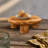 Cedar roots serving stand 3 legs