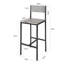 Agilbert Counter Stool with Metal Frame