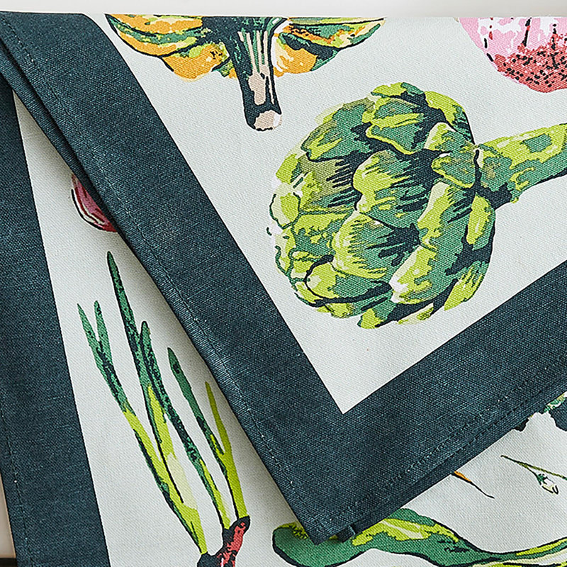 Vegetable Medley Floral Tea Towel Kitchen Towel