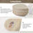 Wood Drum Coffee Table-2058580052