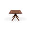 Audrey Extendable Solid Wood Trestle Dining Table-81263415-81263412