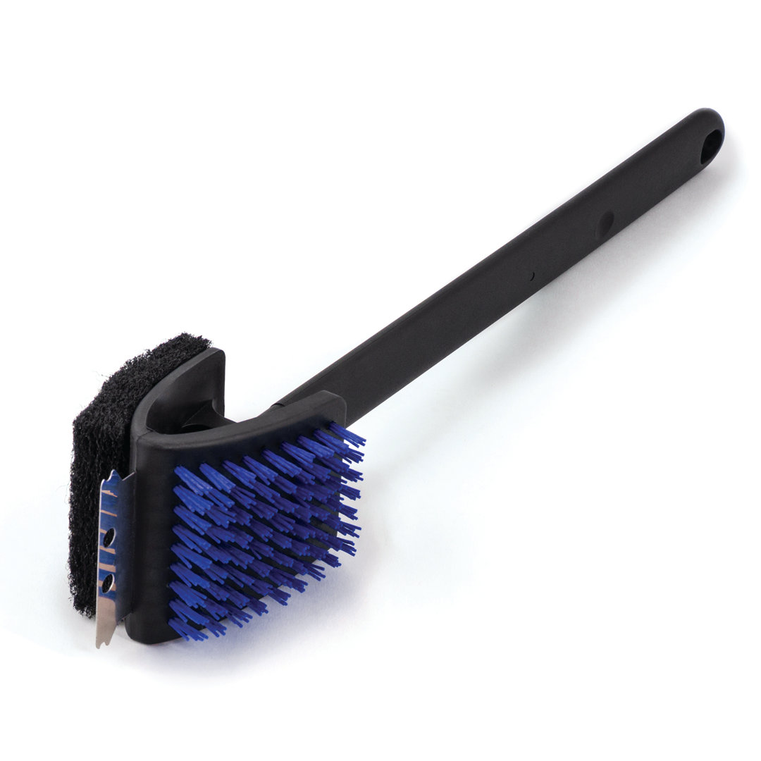 GrillPro 17-in 3-in-1 Nylon Grill Brush Grillpro