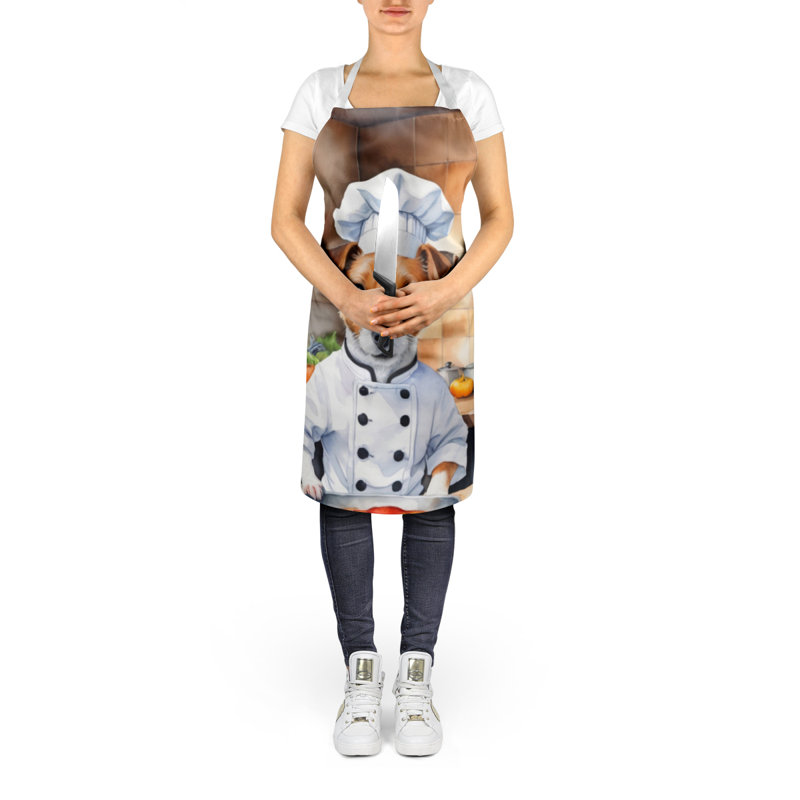 No Pattern Bib Apron