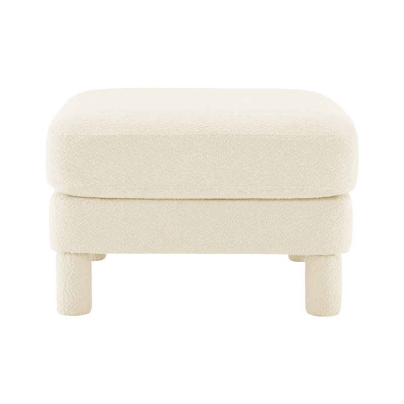 Repose-pieds Lucas, Beige