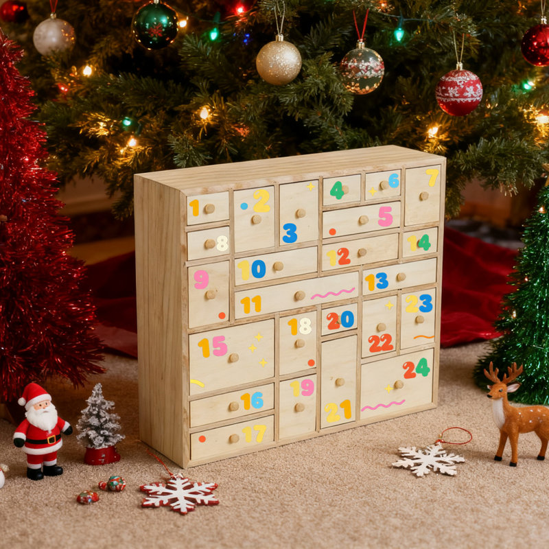 Easy Playhouse: Rangement de bricolage et calendrier de l'Avent