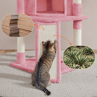 42'' Davalos Professional Cat Tree for Small and Medium-sized Cats