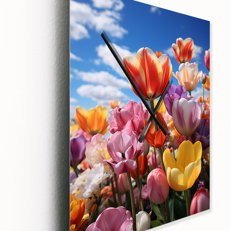 Jazira - Horloges murales florales, Très petit