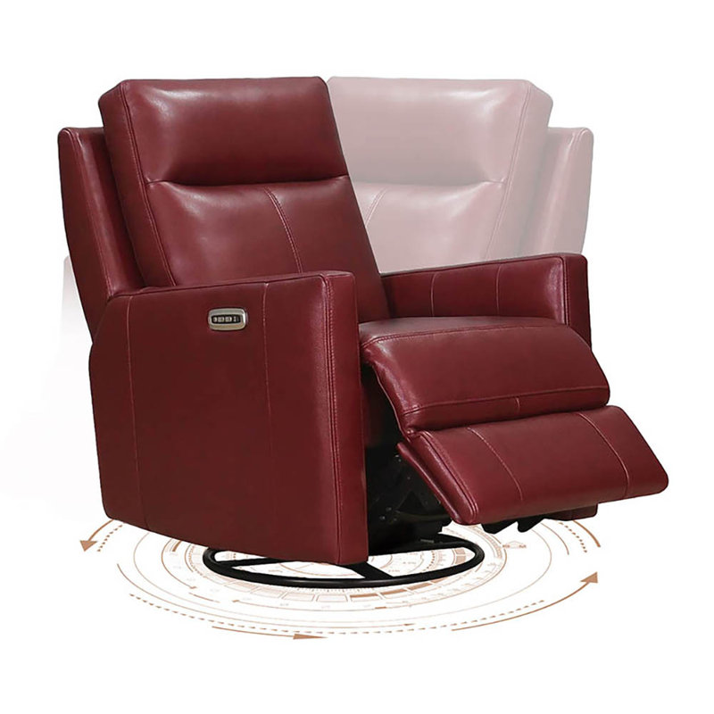 Fauteuil inclinable électrique 30 po ibis, Rouge canneberge de Vienne
