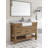 Maxbano Farmhouse 48" Single Bathroom Vanity With White Stone Sink
