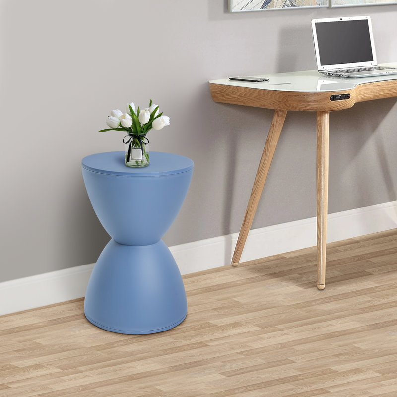 Tabouret d'extérieur pour table basse, Grayish Blue