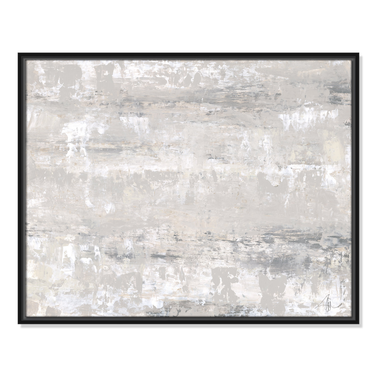 Desert Winds by Filippo Ioco - Print, Black Framed Canvas, 23.5" H x 29.5" W x 2" D