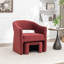 Fauteuil demi-tonneau avec repose-pieds Kyah-220945844