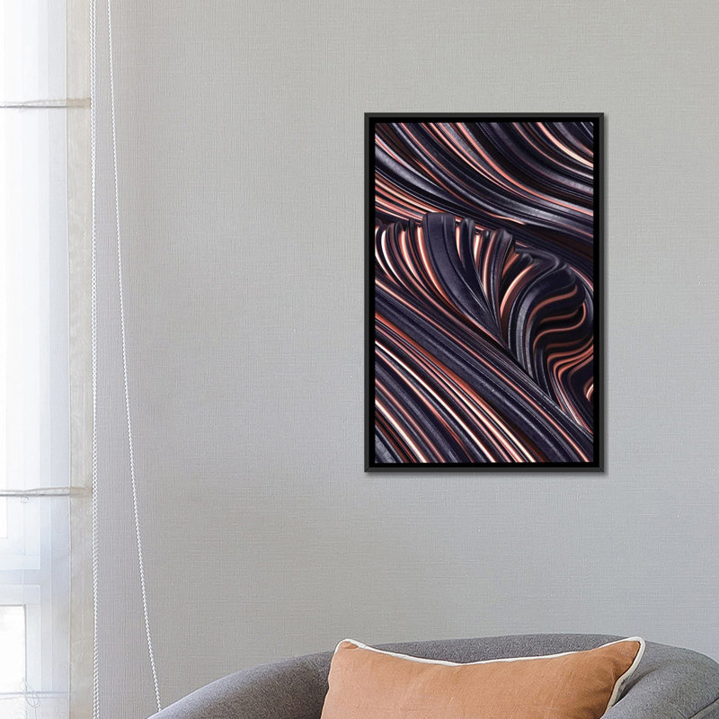 " Dear Tribe " by Danny Ivan, 26" H x 18" W x 1.5" D, Black Framed Canvas, No Mat