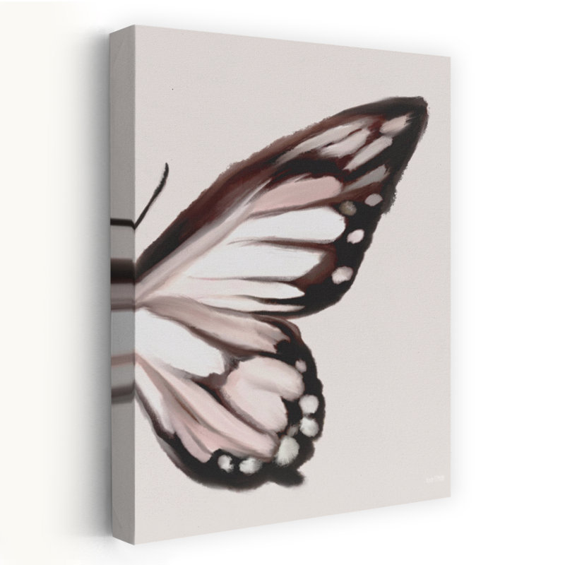 Butterfly Wings II, art contemporain papillon naturel, H 24 po x l 16 po
