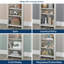 Bibliothèque à 5 tablettes
