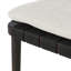 Kershaw Upholstered Stool with Solid Wood Frame