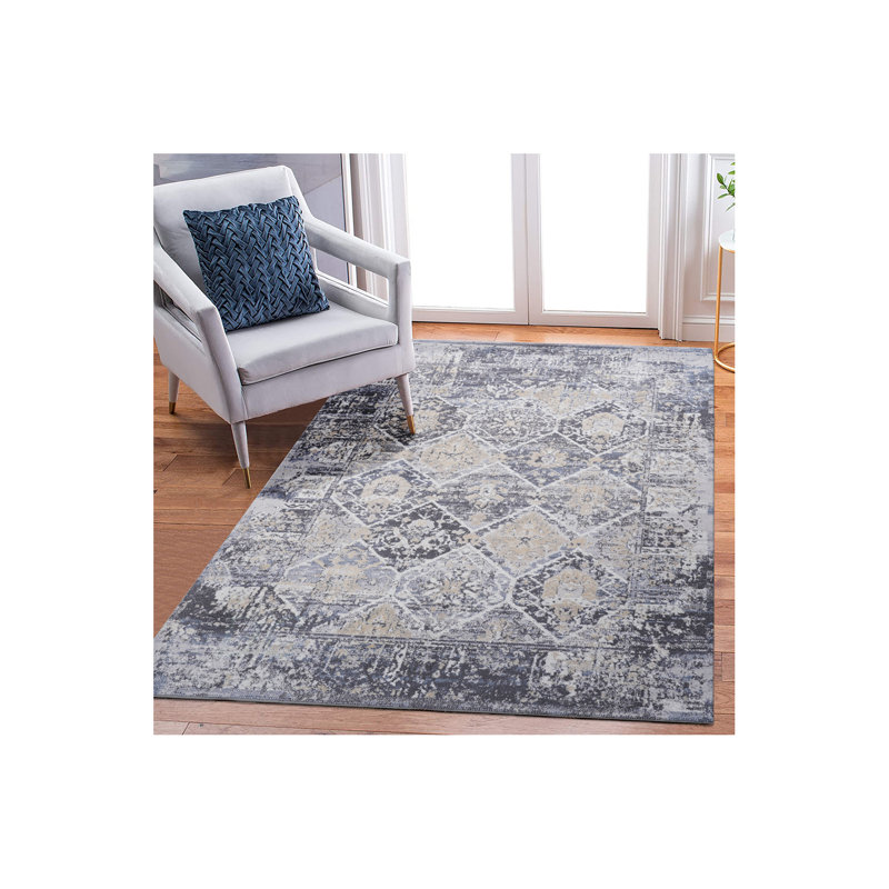 Collection 8X10 Traditional Non-Shedding Living Room Bedroom Dining Home Office Stylish And Stain Resistant Area Rug