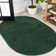 Asahi Solid Low-Pile Emerald Rug