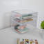 Martha Stewart Brody Set of 2 Plastic Desktop Storage Boxes - 1 Single Drawer - 1 Double Drawer