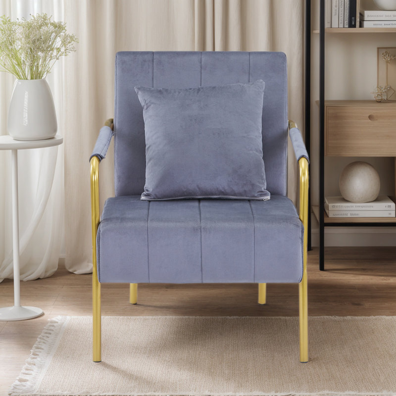 Fauteuil d'appoint Ernst, Gris