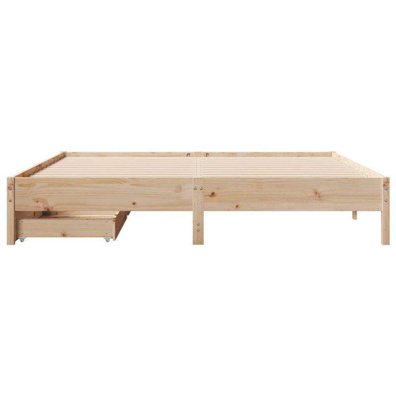 Storage Bed, Brown, Super King (6')