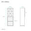 Annecy Freestanding Linen Cabinet