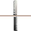 Miroir pivotant 360 ° pivotant sur 66 po x 14 po Pleine longueur avec miroir et support de rangement Portemanteau-1242204172