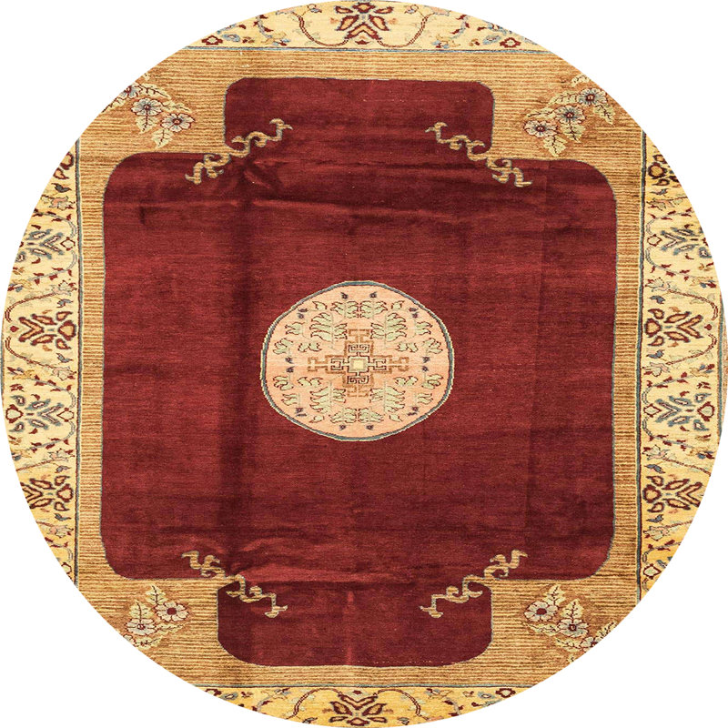 Tapis abstrait 3006, Rond 7 pi