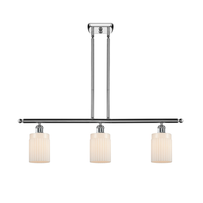 Caplinger 3 - Light Kitchen Island Pendant, No Bulb Included, Polished Chrome