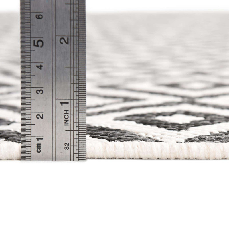 Tapis intérieur / extérieur Jill Zarin Costa Rica, Carré 10 pi