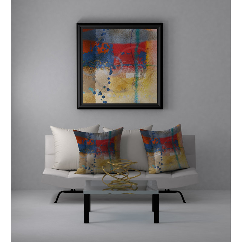 Housse de coussin carrée fragrance, 18 po x 18 po