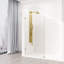 Arden 34" W x 78" H Frameless Fixed Shower Screen with 3/8" Glass-1549418340