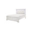 Marlinde Jillane White Upholstered LED Panel Bedroom Set-419402763