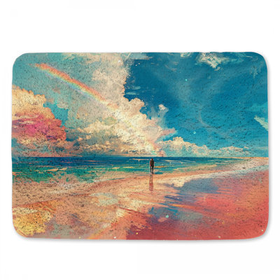 Tapis de bain en microfibre / microsuède Marquaveon